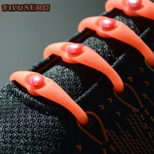 12 шт./лот, эластичные шнурки, силиконовые шнурки, шнурки для обуви, шнурки для мужчин и женщин, обувь на шнуровке, резиновый шнурок Z004