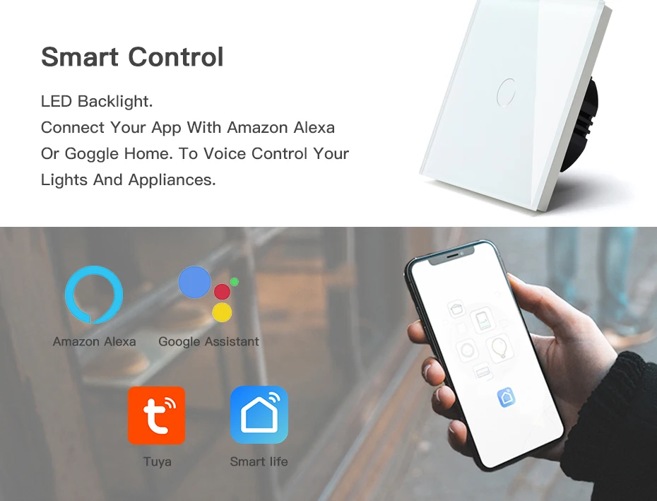 luz 1gang 2way para o trabalho da