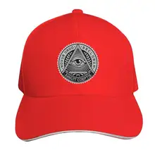 Illuminati регулируемая бейсболка s винтажная сэндвич шляпа сэндвич Кепка остроконечная Дальнобойщик папа шляпы