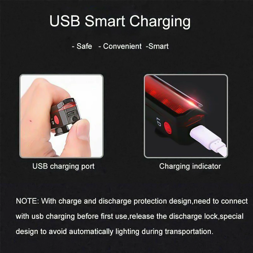 Folding Laser LED Bike Light Practical Bicycle Safe Warning Taillight USB Rechargeable Light IPX5 Waterproof Cycling Lamp Folding Laser LED Bike Light Practical Bicycle Safe Warning Taillight USB Rechargeable Light IPX5 Waterproof Cycling Lamp