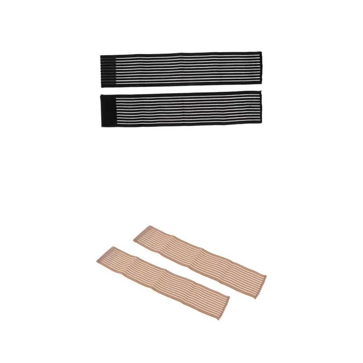 2 Pairs Premium Gym Hand Wristband Wrist Brace Compression Wrap Support, Adjustable & Wear-resisting