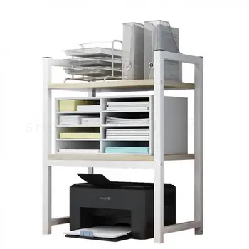 

Printer Rack Office Double-deck Receiving Rack Desktop Document Copier Rack Multifunctional Household Simple Storage Rack