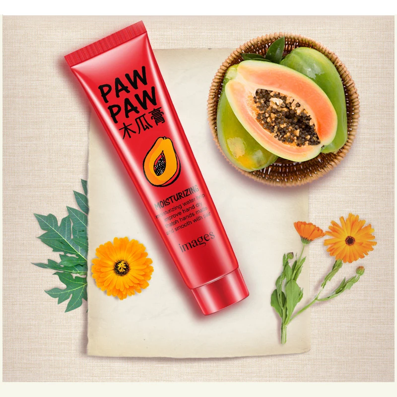 Крем бальзам для губ Papaya натуральная Гигиеническая губная помада PawPaw