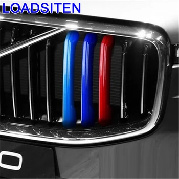 

Car Chromium Automovil Automobile Auto Grille Exterior Sticker Strip Parts Protecter Decoration Trim 16 17 18 19 FOR Volvo XC90