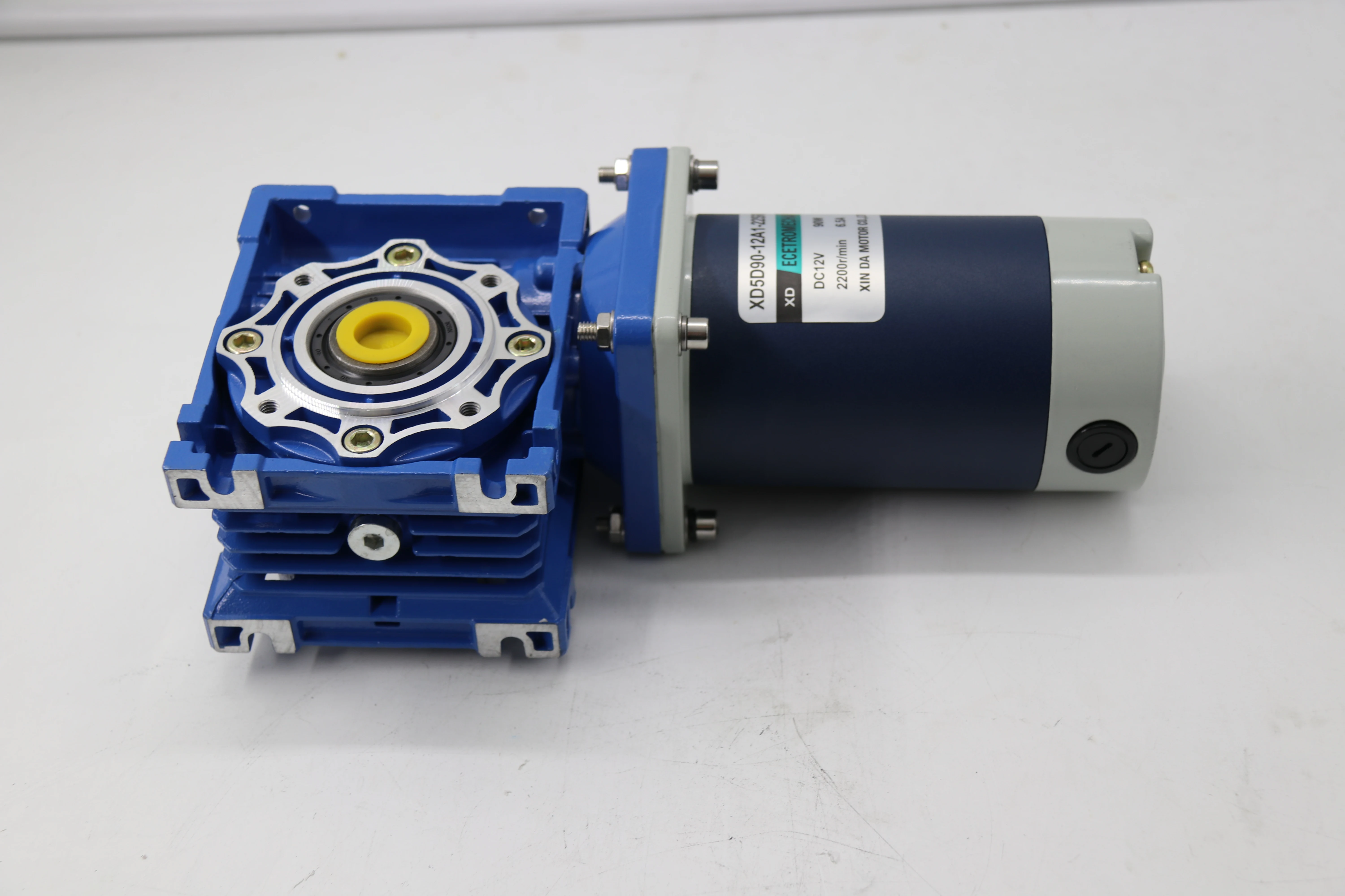 90 Вт NMRV40 червь Шестерни Мотор 12V 24V DC червячный редуктор мотора RV40 самоблокирующийся Шестерни вращение по часовой стрелке и против