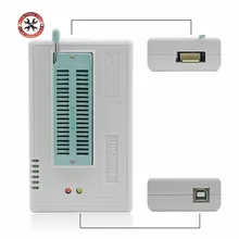 Freies Schiff EEPROM ICSP nand flash 24 93 25 MiniPro USB Bios AVR Universal Programmierer TL866ii Plus V 7,21 mit adapter