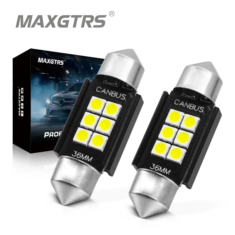Hot Sale License-Plate-Light Reading-Lamp Led-Bulb Festoon C5w Car-Interior C10w Ice-Blue CANBUS J9jBaWgZO