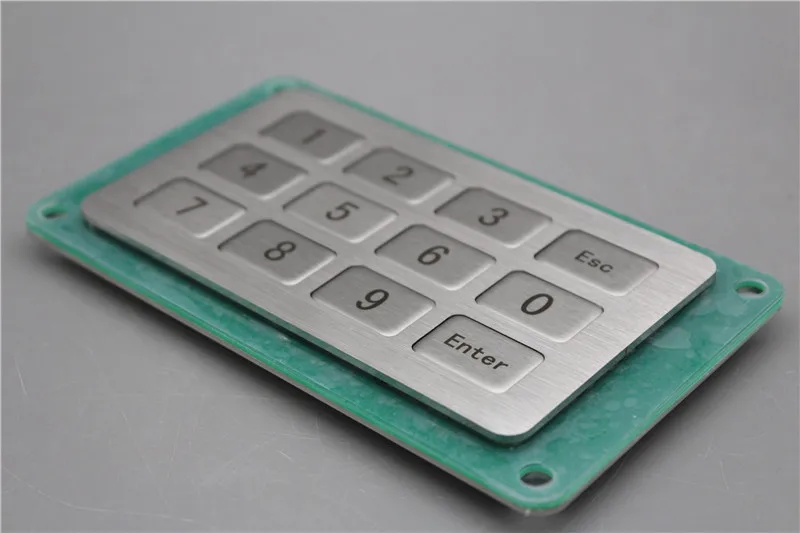 Industrial da Matriz do Teclado Metálico da Prova do Vândalo do Teclado da Matriz Feito na China Teclado Barato - Imagem 2