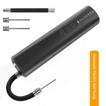 

Electric Ball Air Pump Portable Low Noise Automatic Electric Ball Air Pump With Needle And Nozzle