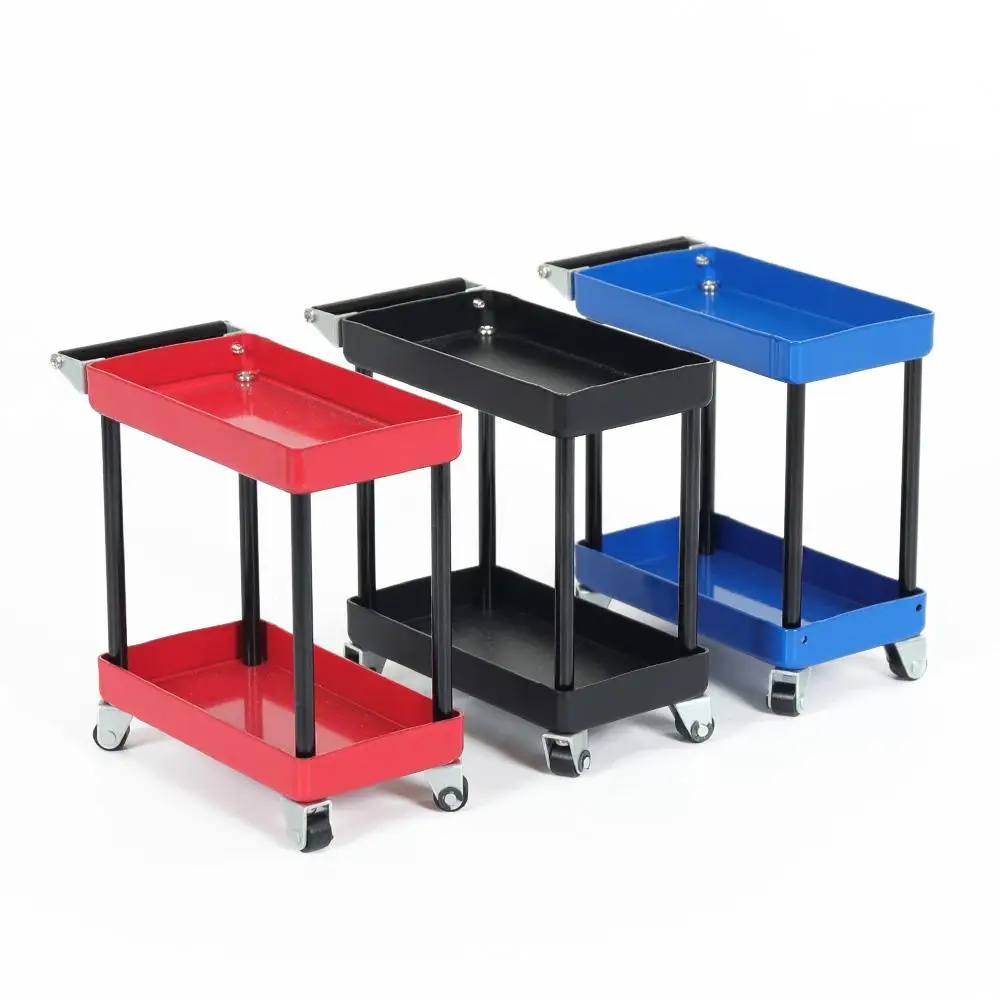 2 Layers Metal RC Car Tools Rack Maintenance Trolley for 1/8 1/10 1/12 1/16 Spare Parts | Игрушки и хобби