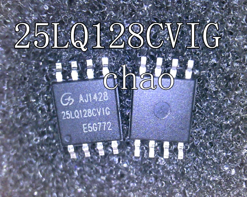 5 шт./лот GD25LQ128CVIG 25LQ128CVIG 25LQ128CV1G лапками углублением SOP-8