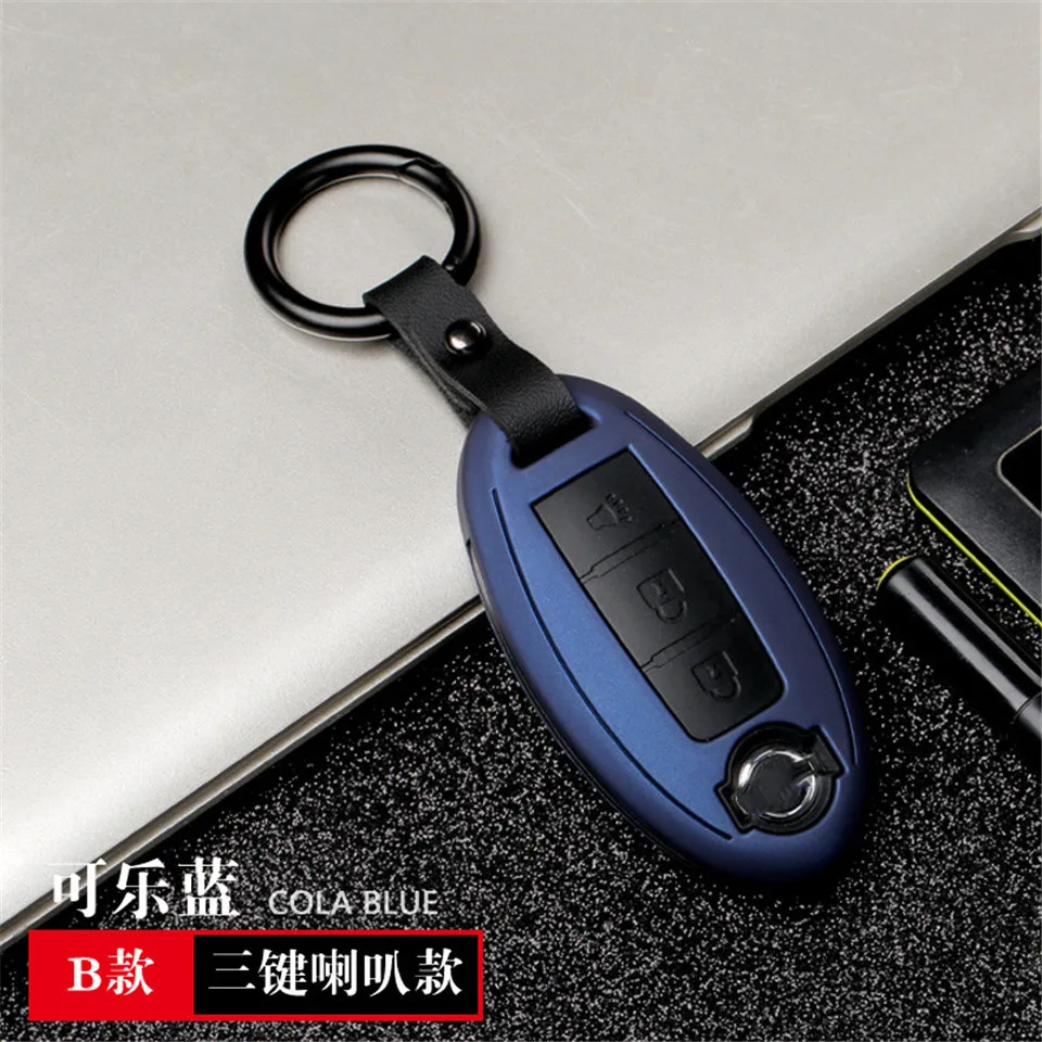 Cover Telecomando/chiave per Nissan Rogue XTrail T32 T31 Qashqai J10 J11 Calci Tiida Pathfinder Murano Juke Versa nota Infiniti - H1d583e6439fd4757b2c521cbf461ad85A