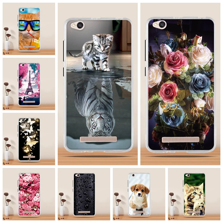 Чехол накладка для Xiaomi Redmi 4A чехол 4 A мягкий 3d силиконовый чехол mobile phone cases case