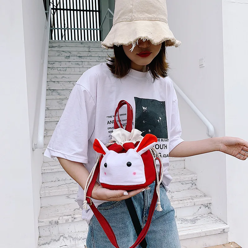 

2019 New Style Children WOMEN'S Bag Korean-style Versitile Fashion Casual Contrast Color Cute Hand Shoulder Diagonal Small Bag
