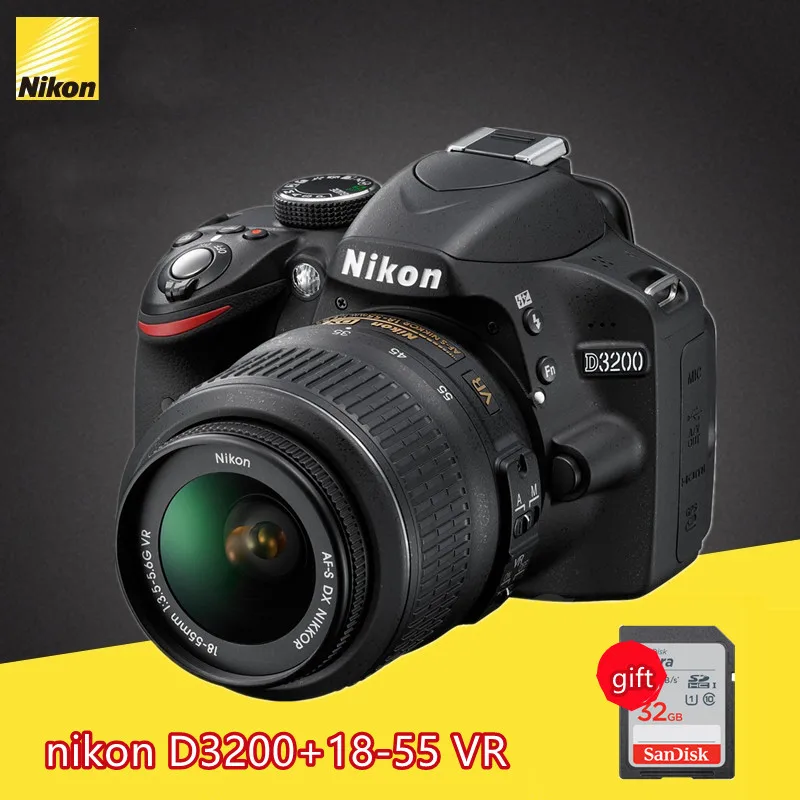NIKON D3200 DSLR Digital Camera with Nikon 1855 LENS
