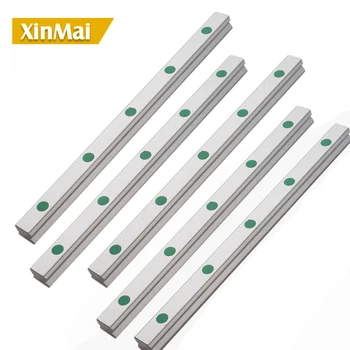

5pcs 1500mm 3D Printer HGR20 HGH20 linear guide L 1500mm Square linear rail without HGH HGW Linear slider