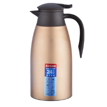 

2L Flask Thermal Hot Water Jug Pitcher Stainless Steel Double Layer Insulated Pot Vacuum Bottle Coffee Milk Tea Water Kettle