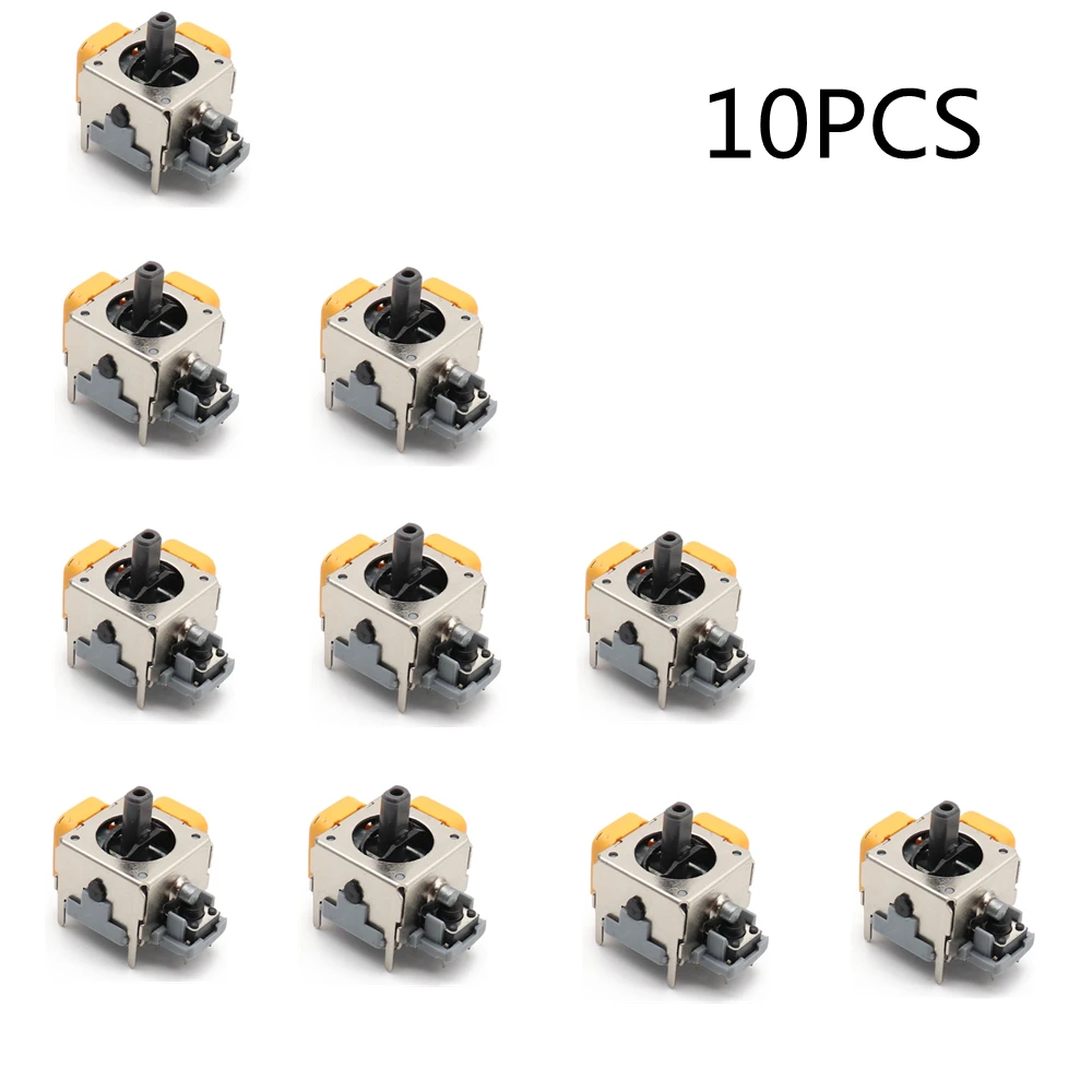 

10Pcs 3D Analog Joystick For XBOX 360 Controller Game Joystick Replacement Wireless Controller Analog Sensor Axis Accessories