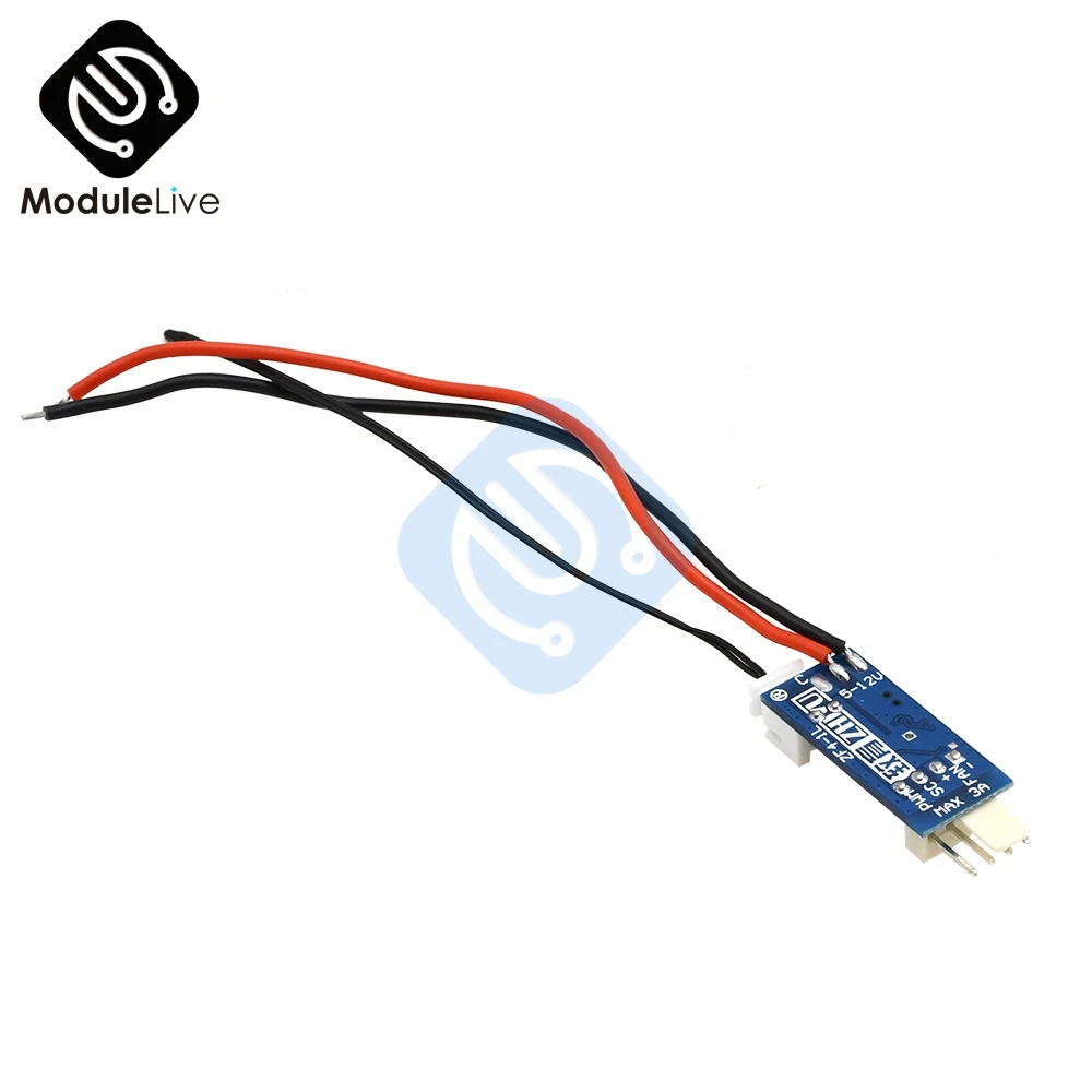 5V 12V 4 Wire PWM Fan Temperature Control Governor Cabinet Computer Fan Temperature Control Noise Reduce 10cm Probe fan speed controller
