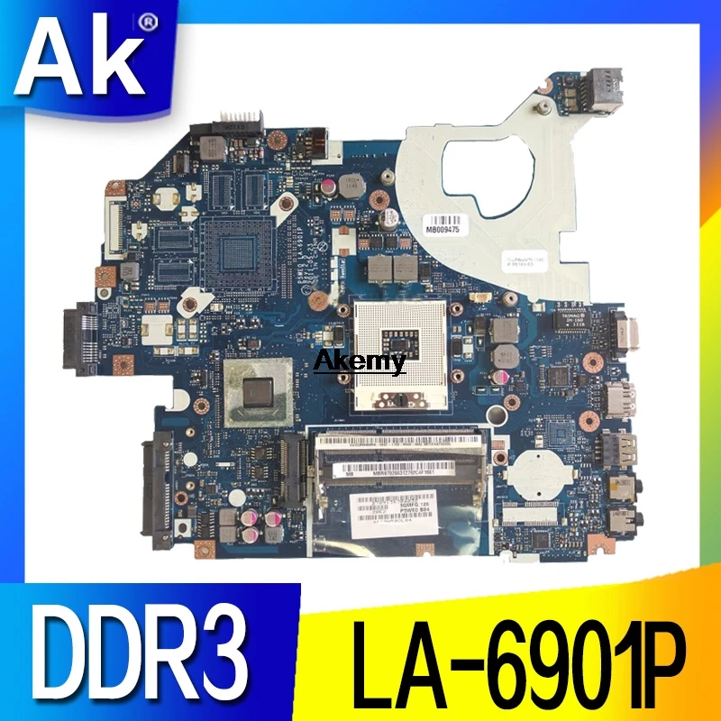 LA 6901P материнская плата для ноутбука ACER Aspire 5750 5750G 5755 5755G PC P5WE0 tesed DDR3|Материнские