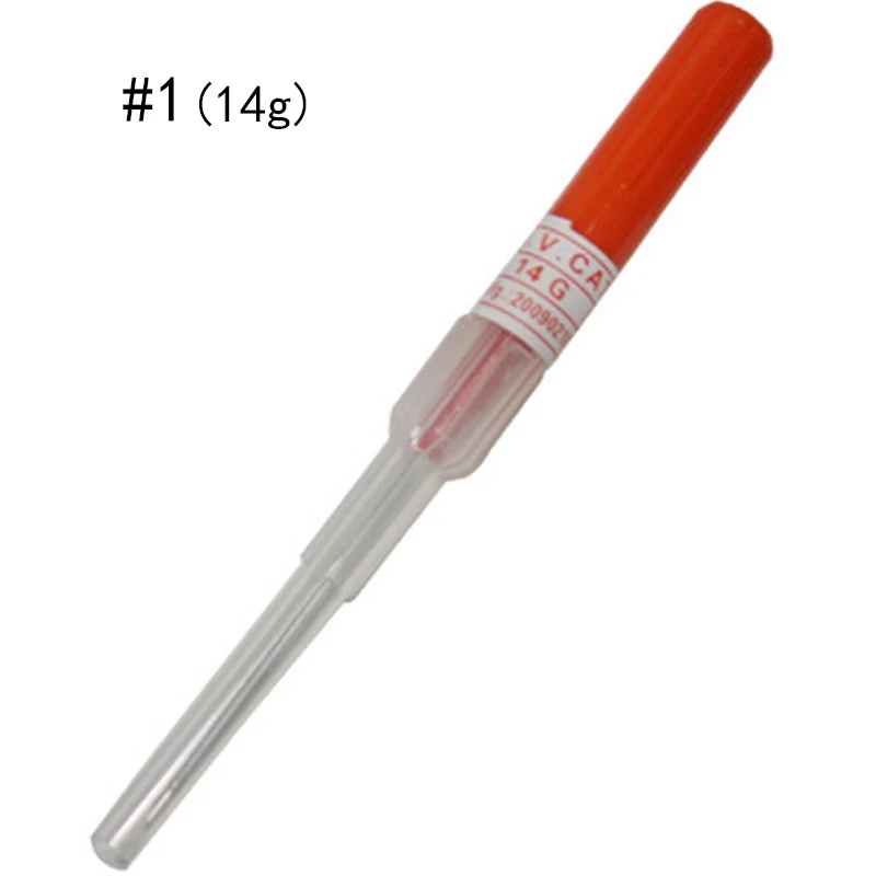 1PC 14G/16G/18G/20G Disposable Sterilized Body Piercing Tool Puncture Needles Tattoo I7L5