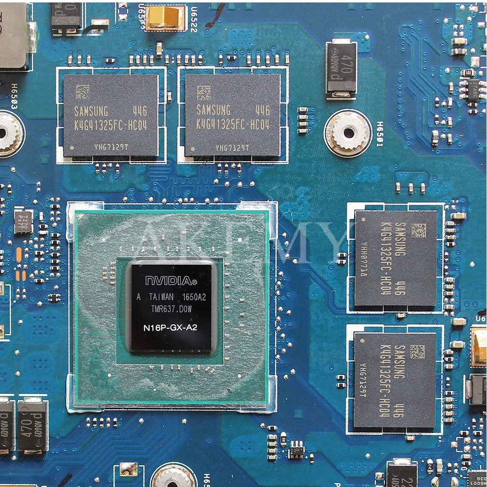 ROG GL752VW motherboard With I7-6700CPU N16P-GX-A1 mainboard REV2.0/REV2.1 For Asus GL752V GL752 FX71PRO  laptop motherboard