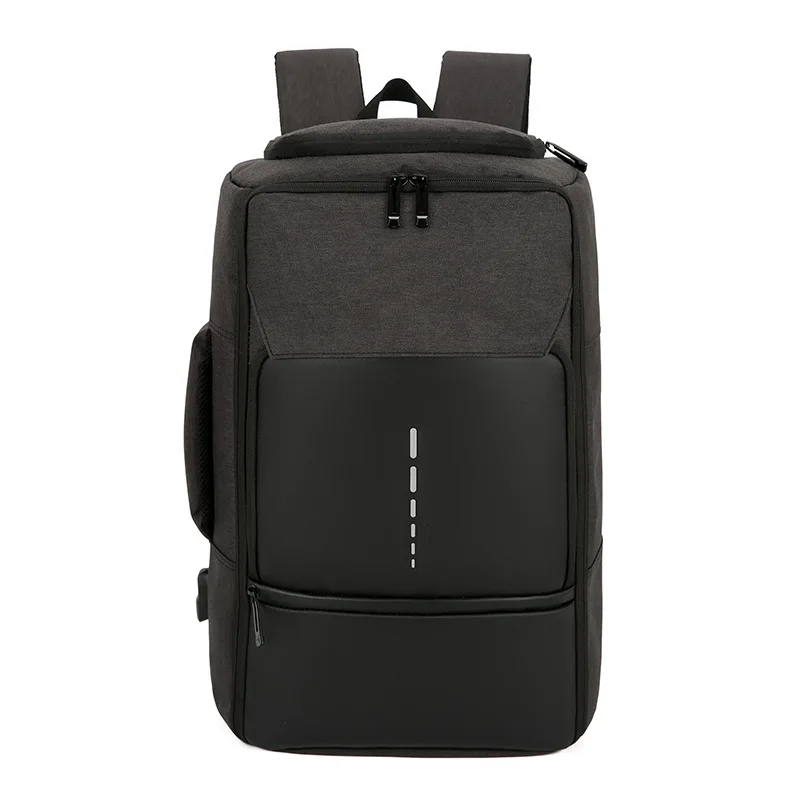 

New Style MEN'S Backpack Large-Volume Business USB Computer Bag Schoolbag Waterproof Backpack