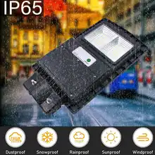 30 Вт Светодиодный уличный фонарь на солнечных батареях Светильник Уличный настенный уличный фонарь радар Сенсор светильник Управление 80 светодиодный 5730smd лампы сад Водонепроницаемый IP65