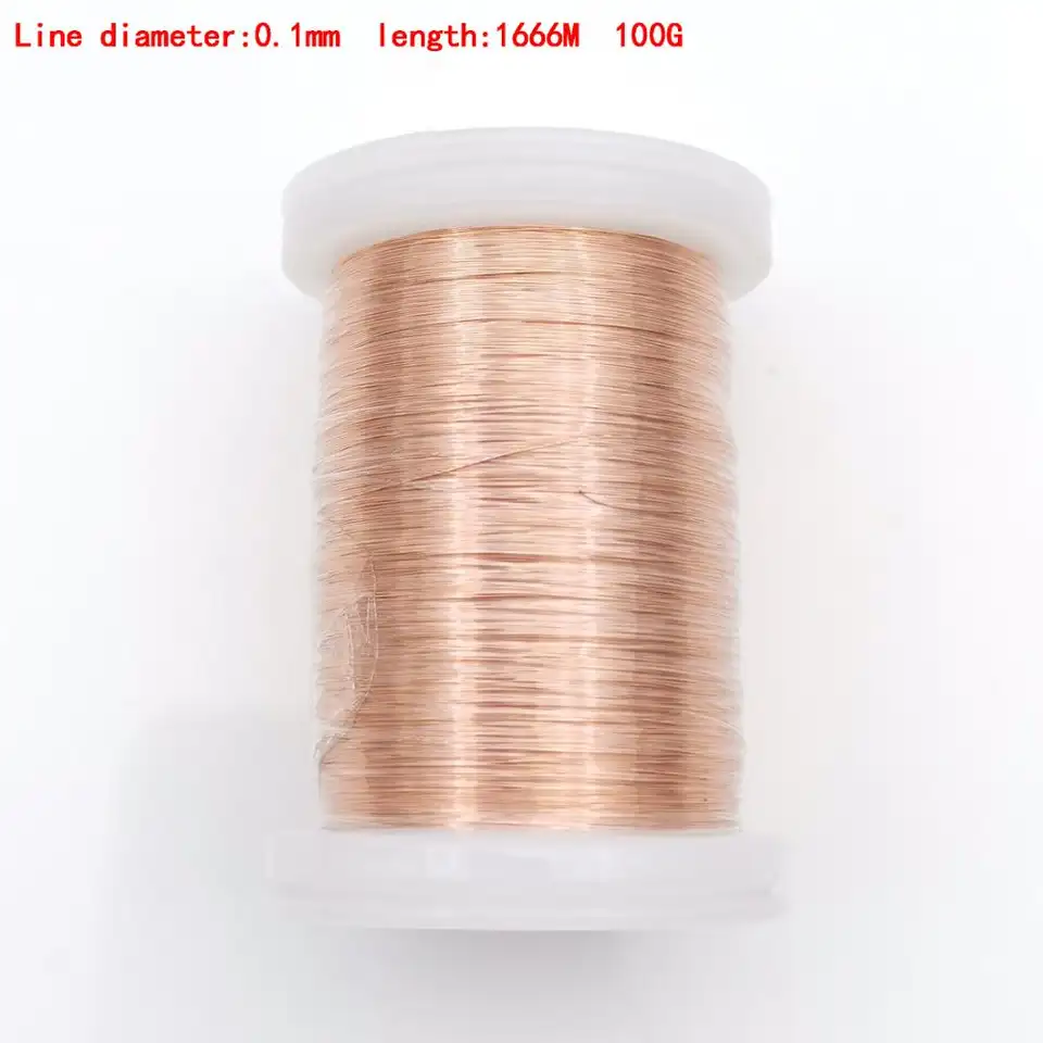 0.13mm 0.25mm 0.51mm 1mm 1.25mm Copper Wire Magnet Wire Enameled Copper Winding Wire Coil Copper Wire Winding Wire Weight 100g image 13