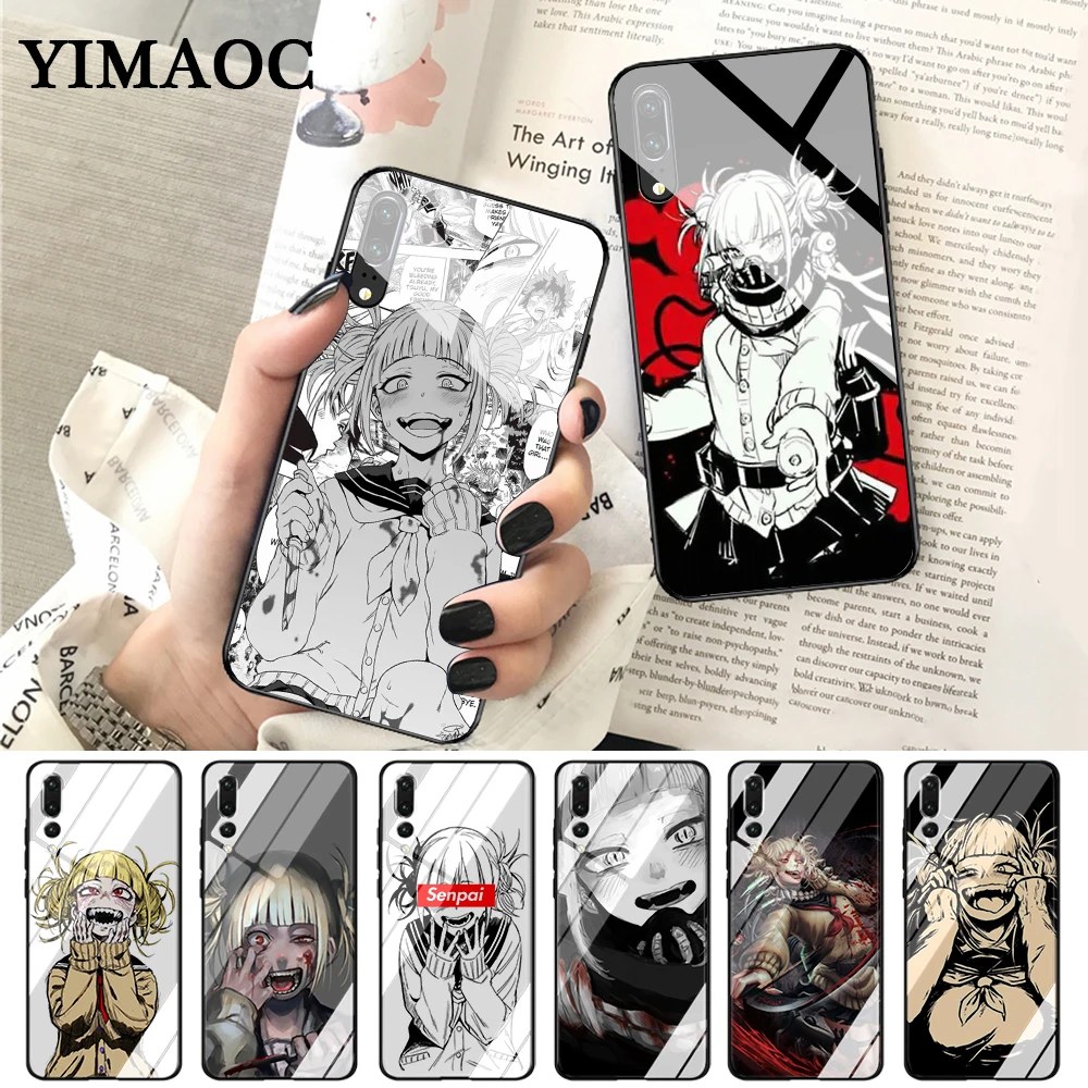 YIMAOC аниме мой герой колледж Юкико стеклянный чехол для Huawei P10 Lite P20 Pro P30 P Smart honor 7A 8X9