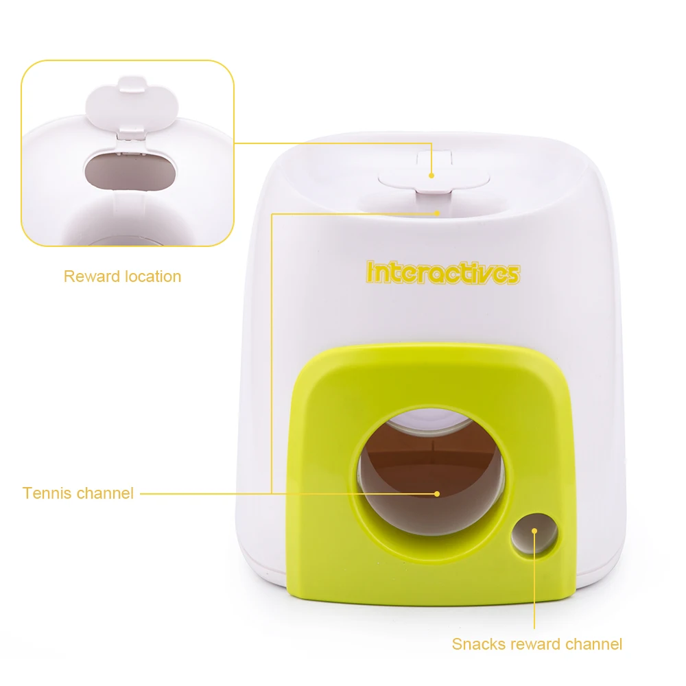 Interactive tennis ball awarding machine dog thrower pet toys Pet ball throwing machine Issuing device with ball