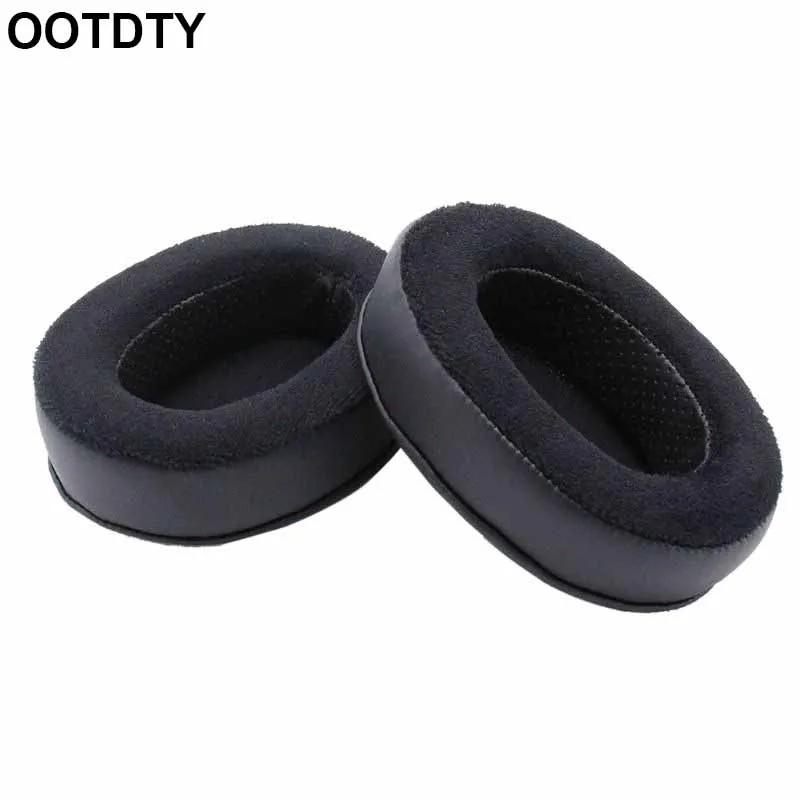 

Memory Foam Earpad - Black PU/Velour - Suitable For Large Over The Ear Headphone