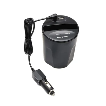 

Wireless Qi Fast Car Charger Charging Cup Holder