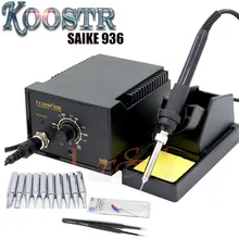 SAIKE 936 паяльник станция 936 Термостатический паяльник температура паяльная станция сварочный инструмент