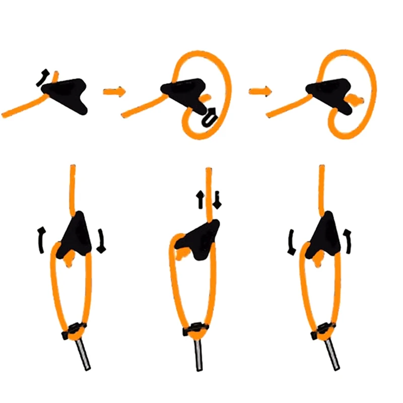

10pcs Triangle Rope Tightener Cuerda Camping Tent Guy Lines Runner Adjuster Cord Awning Rope Tensioner for Backpack
