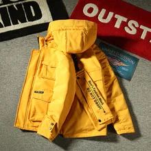 AreNoNuWha, зимняя новая американская уличная Мужская японская повседневная пара, свободная отстегивающаяся пуховая куртка, мужской пуховик