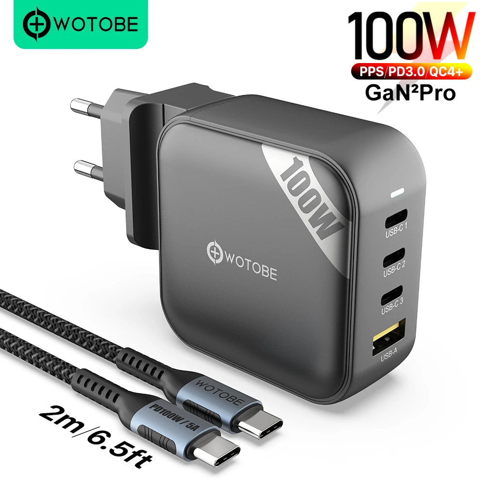 Usb C Charger 100w Wall | Usb-c Charger Gan 100w | Samsung 100w Charger - 100w Usb-c Aliexpress