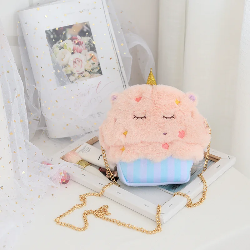 Милый Единорог Кролик плюшевая сумка на плечо игрушки Kawaii торт Единорог Кролик плюшевая сумка подарок на день рождения Рождество для девушки