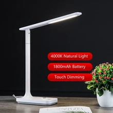 

JUUZNP Led Desk Lamp Dimmable Eye Protection USB Charging Plug-in Touch Table Light For Bedroom Bedside Work Reading Lampara