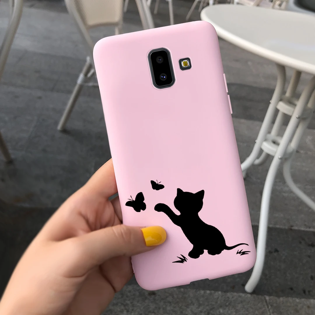Cute Bee Cat Silicone Soft Phone Case Bumper Cover