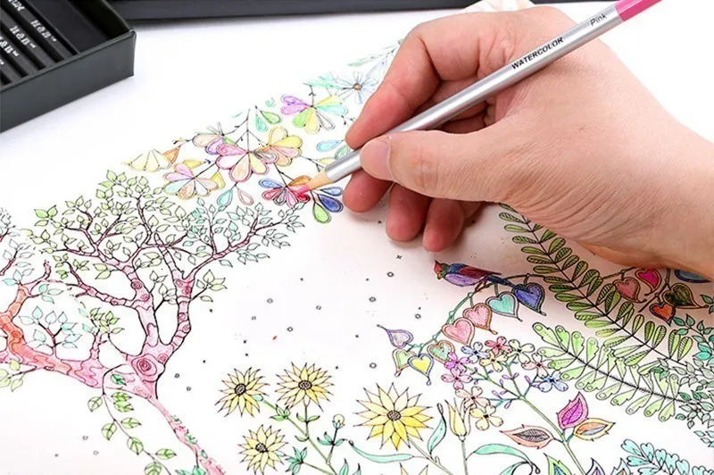 60 цветов Профессиональные креативные деревянные карандаши для рисования товары для рукоделия набор карандашей для рисования 03159