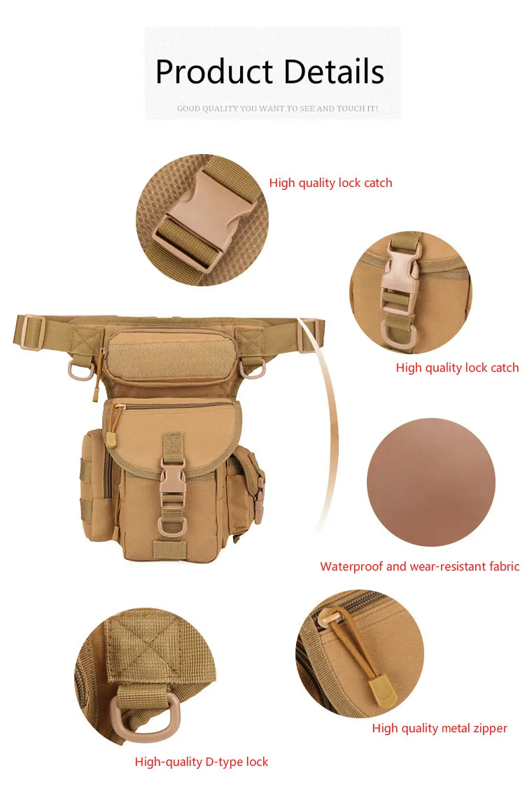 Мужская Военная водонепроницаемая сумка с заниженной ногой, поясная сумка, сумка через плечо, оксфордская поясная сумка, Мужская поясная сумка