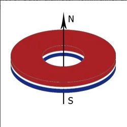 

NdFeB Magnet Ring OD 40x10x20mm N42 Tube Strong Neodymium Permanent Magnets Tubes Rare Earth Industrial Magnets