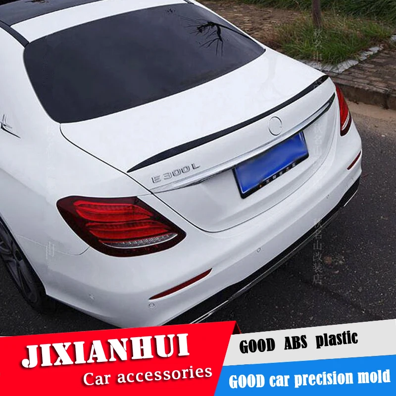 Спойлер для W213 2016-2018 OB Mercedes-Benz E-class E200 E260 спойлер из АБС-пластика цвет заднего