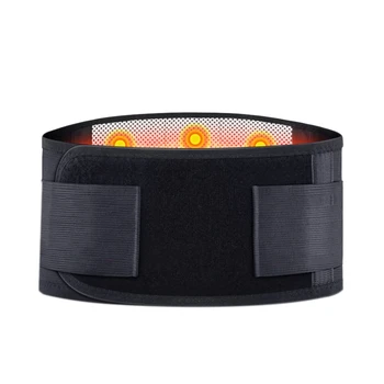 

Waist Trimmer Brace Protection Tourmaline Self-Heating Warm Waist Back Support Belt Protection Health Care Stress Relaxation
