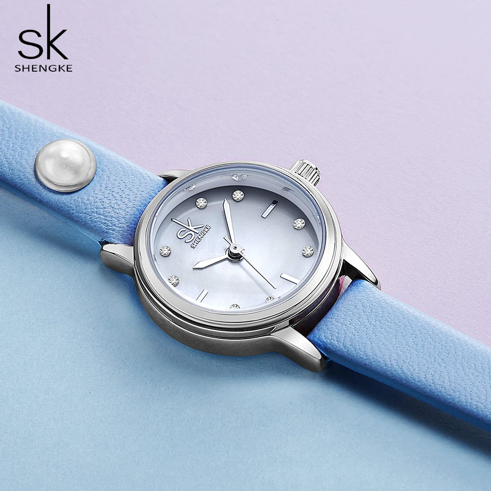 Shengke Relojes Mujer платье женские часы брендовые Модные кварцевые наручные бизнес Montre