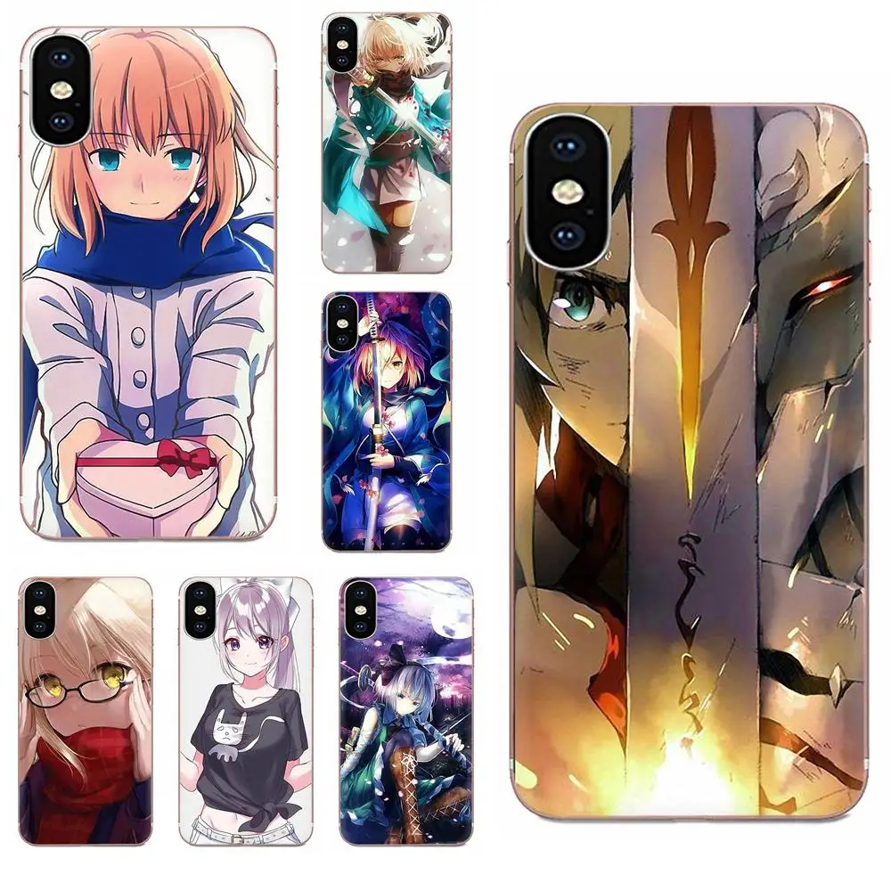 В продаже чехол для телефона Fate Grand Order аниме Sony Xperia Z Z1 Z2 Z3 Z4 Z5 compact Mini M2 M4 M5 T3 E3 E5 XA XA1