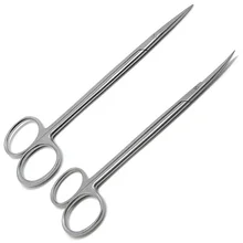 Прямые и изогнутые гемостатические щипцы из нержавеющей стали для рыбалки домашних животных, медицинские стоматологические хирургические ножницы