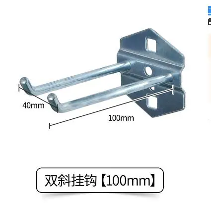 Многофункциональная настенная вешалка-крючок для хранения в гараже, крючки для хранения инструментов, держатель для pegboard, подвесной держатель для хранения - Цвет: J