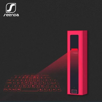 

SeenDa Laser Lipstick Projection Keyboard Bluetooth Mechanical Portable Keyboard Mobile Phone Computer Voice Broadcast